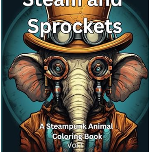 Steam and Sprockets A Steampunk Animal Coloring Book Volume I