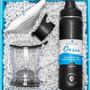 grosche infusion water bottle gift set