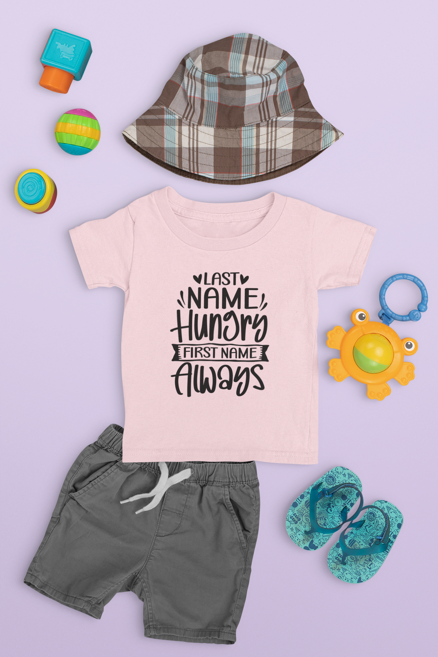Last Name Hungry, First Name Always T-Shirt