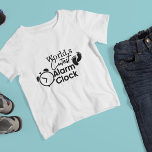 World's Cutest Alarm Clock T-Shirt