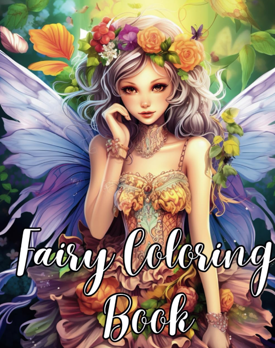Fairy Coloring Book