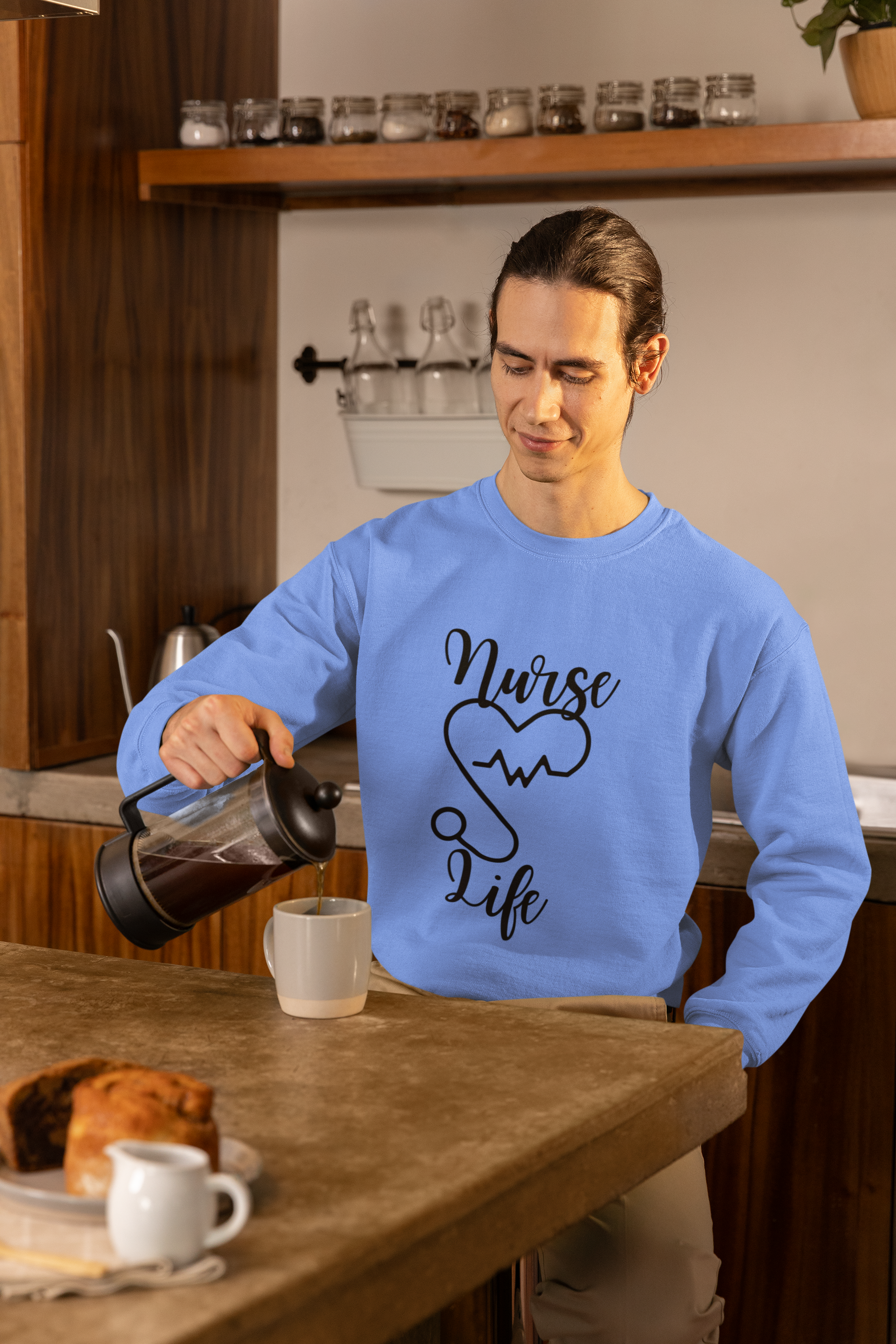 Nurse Life Sweatshirt - Image 3