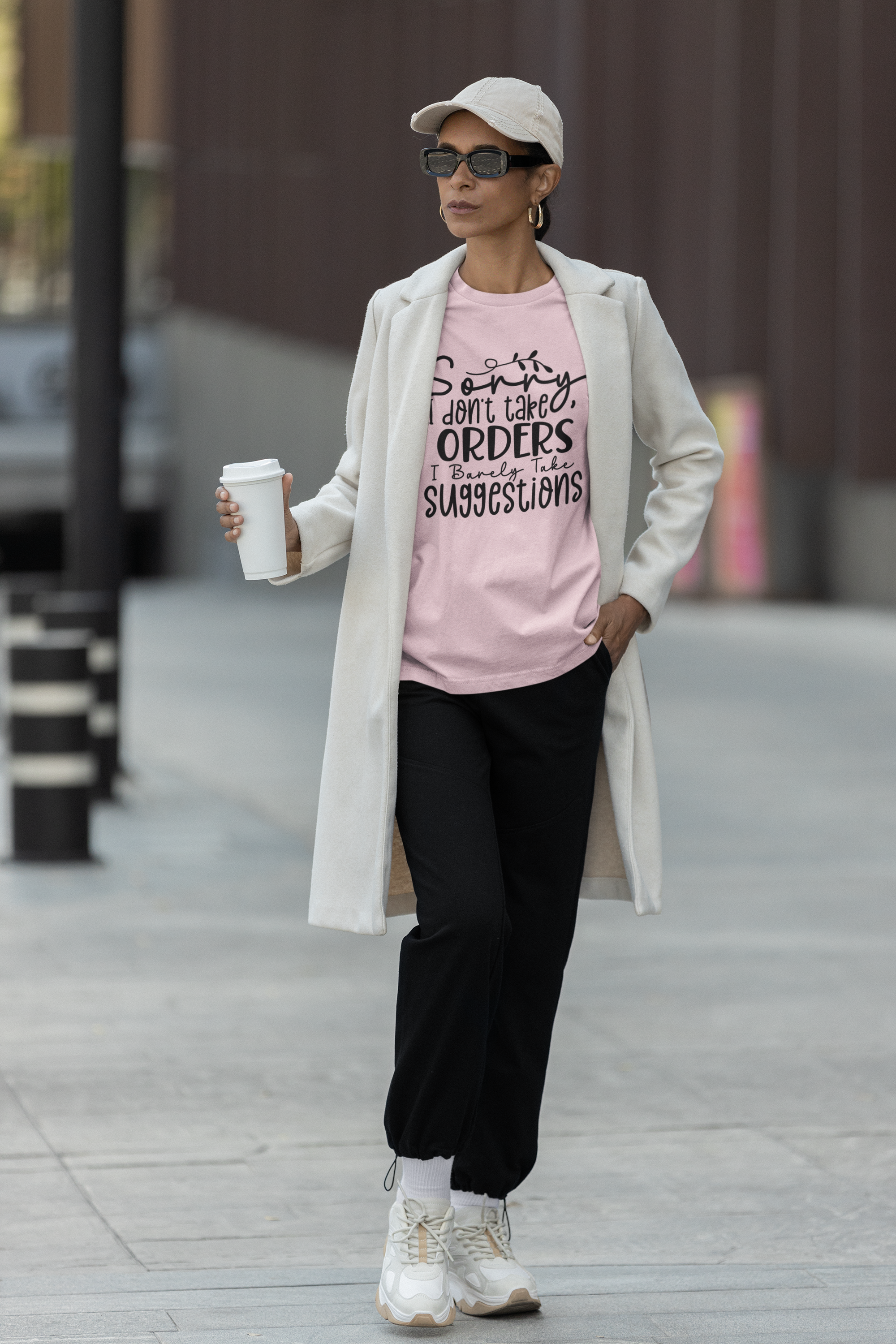 I don't take orders. I barely take suggestions tee