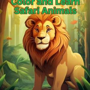Color and Learn Safari Animals