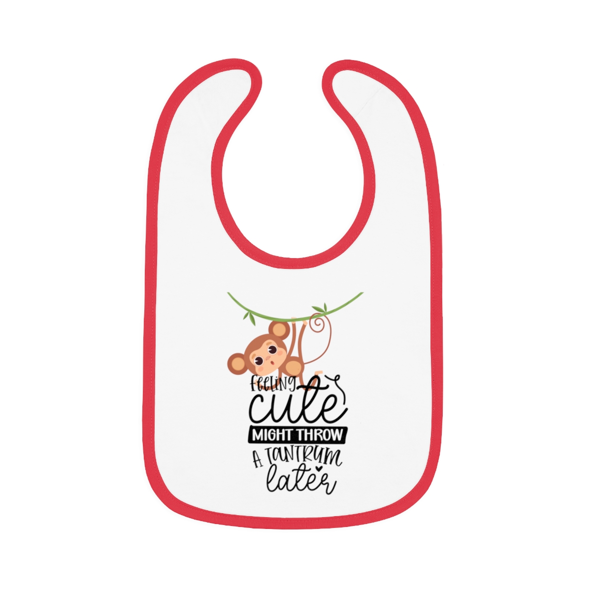 Feeling Cute Bib - Image 4