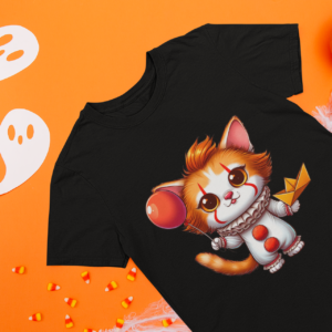 Halloween Clown Kitty t-Shirt