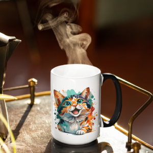 Watercolor Calico Magic Mug,