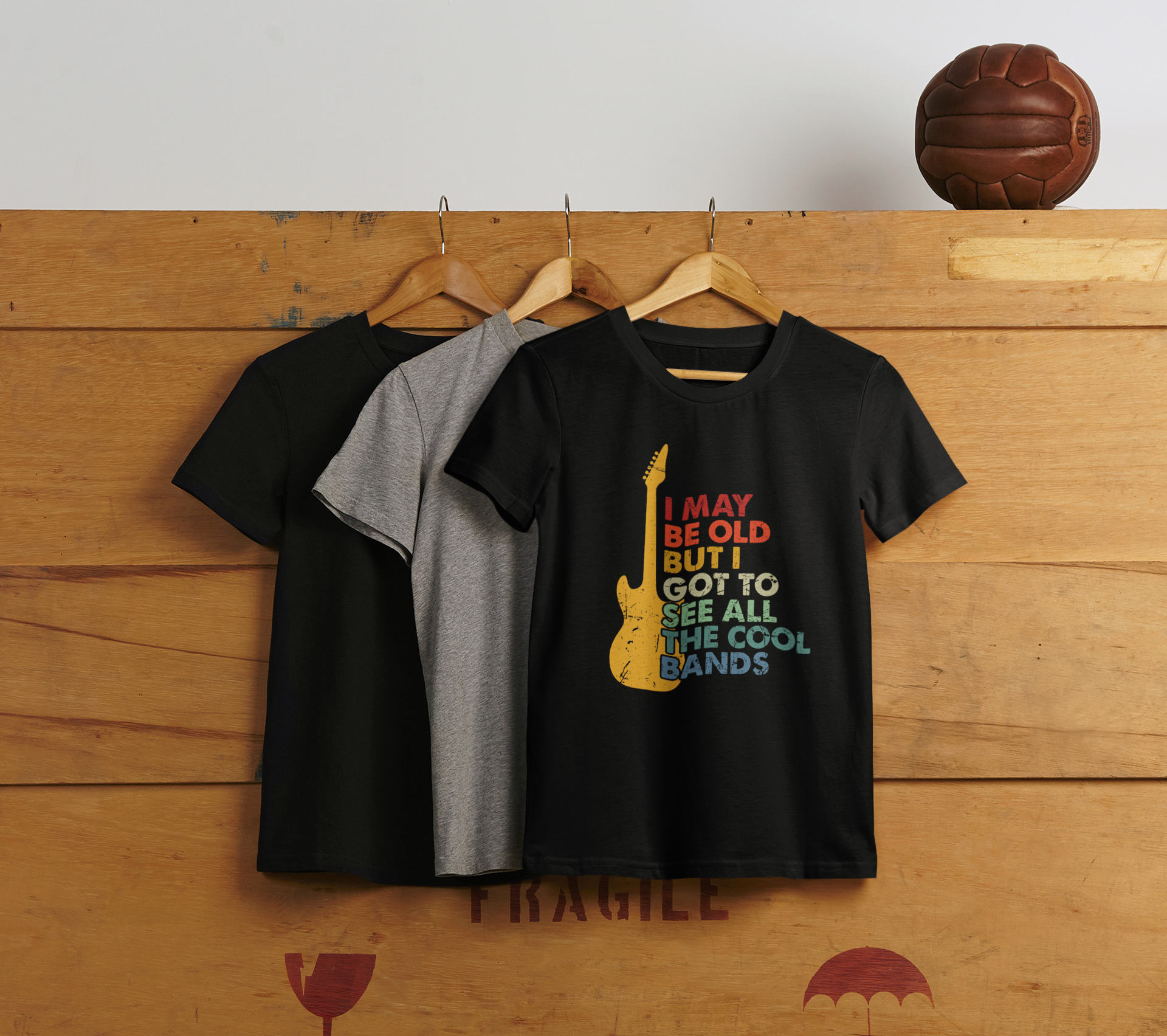 I May be Old But I Saw All the Cool Bands T-Shirt