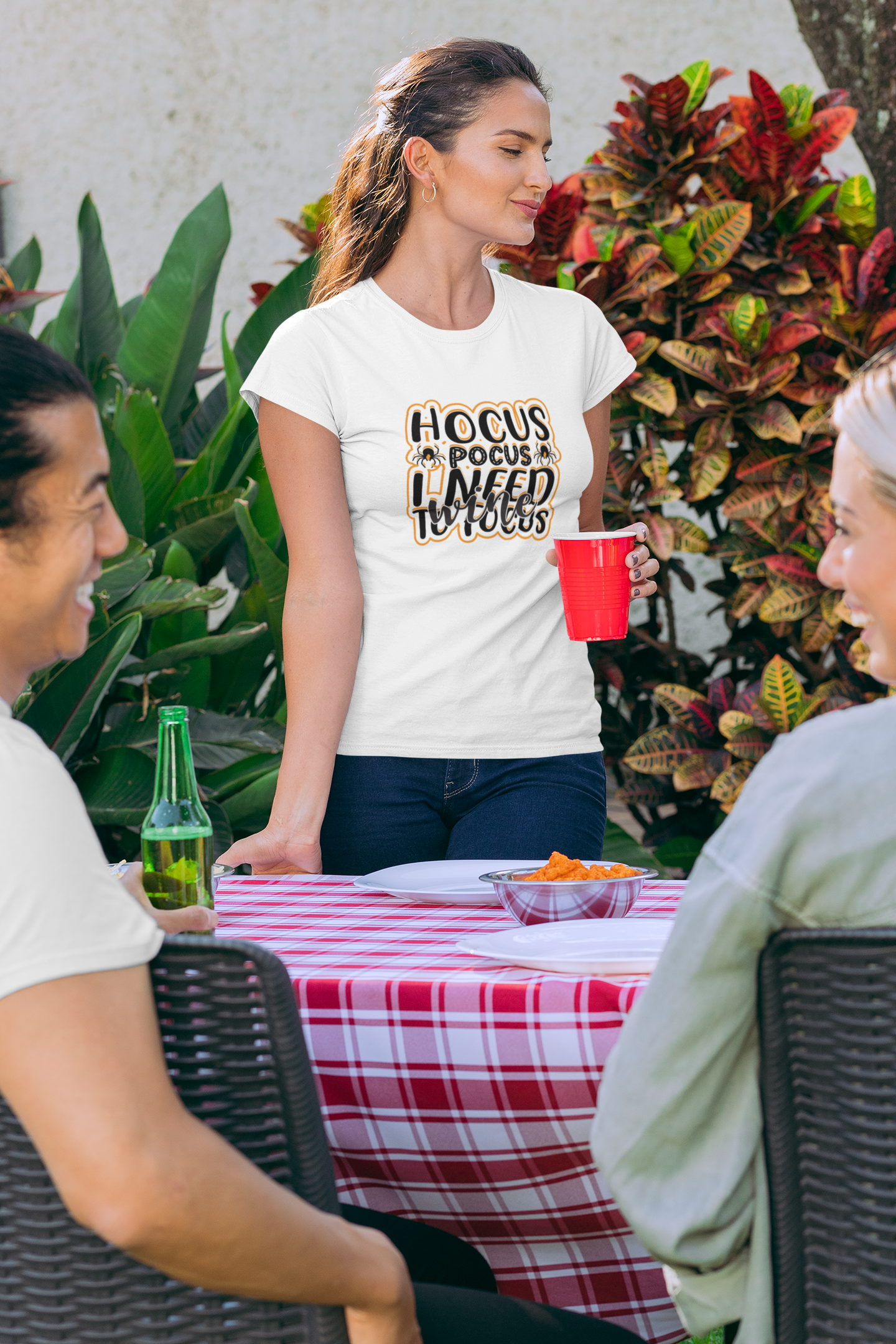 Hocus pocus I need wine t-shirt