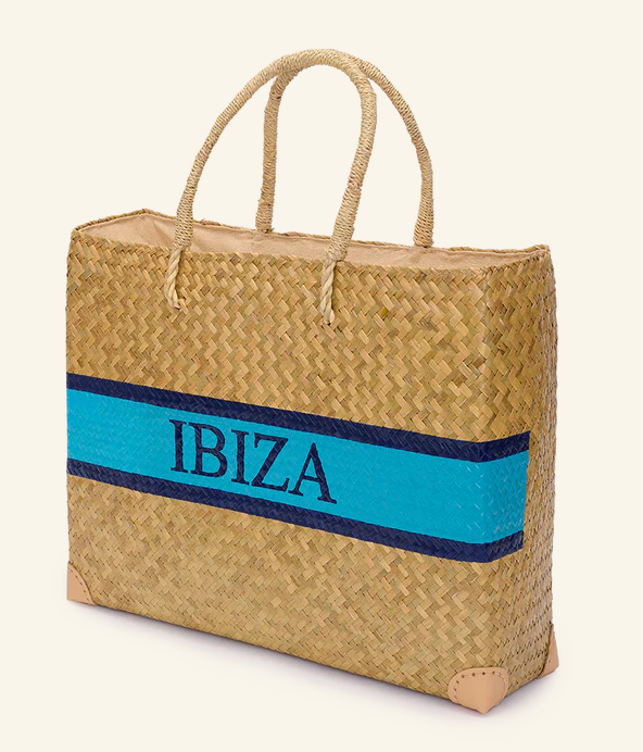 Lily&Bean Jumbo Straw Shopper