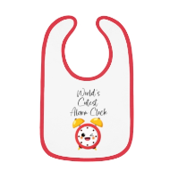 World's Cutes Alarm Clock bib - Image 5