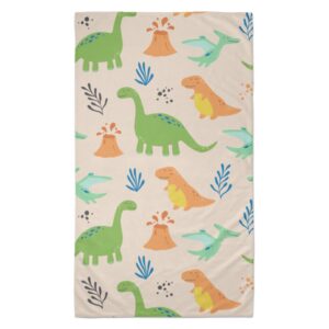 Cute Dinosaur Beach Towel