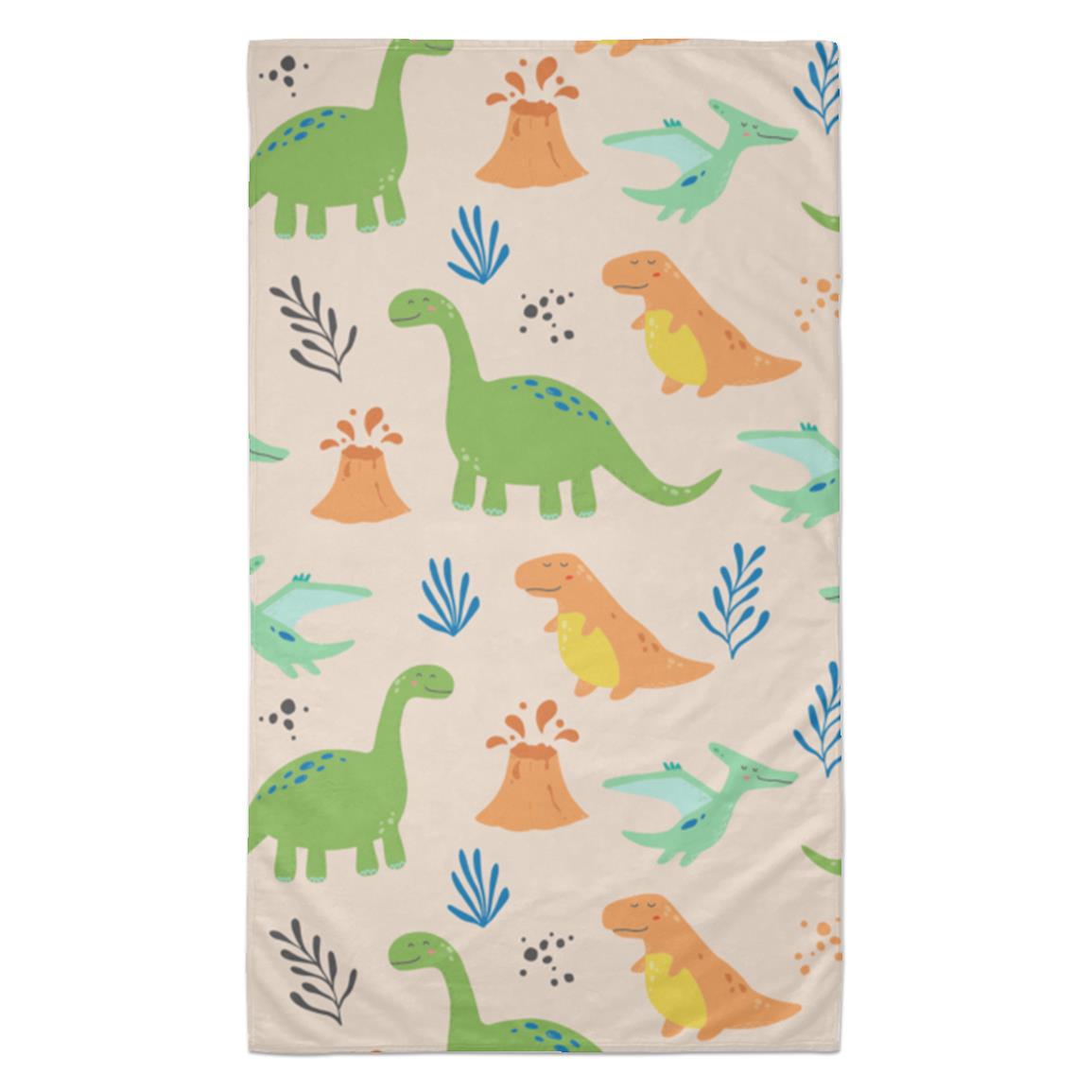 Cute Dinosaur Beach Towel