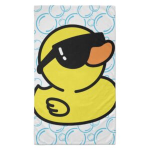 Rubber Duckie Beach Towel