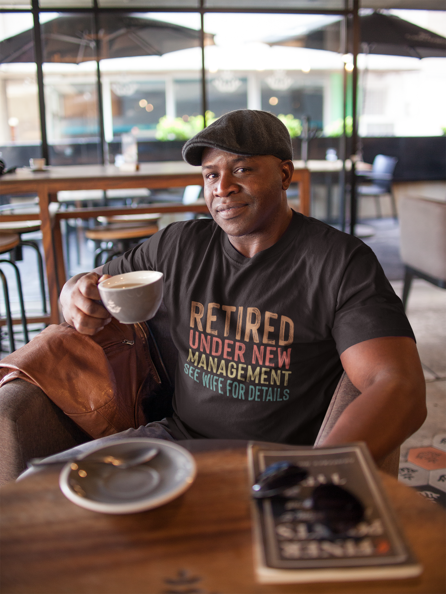 Retired under new management tee
