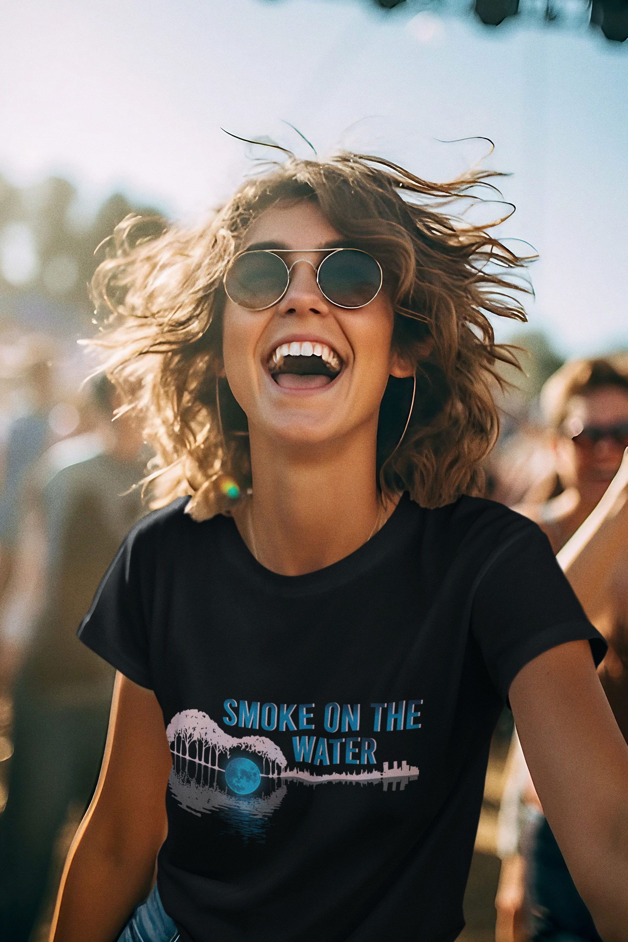 Smoke on the water t-shirt