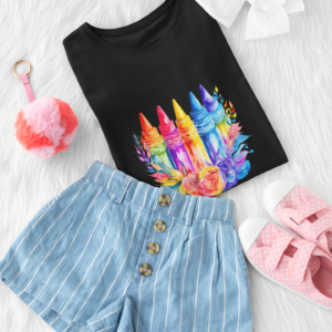 Colorful Crayons T-Shirt