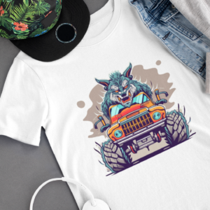 Werewolf Monster Truck T-Shirt