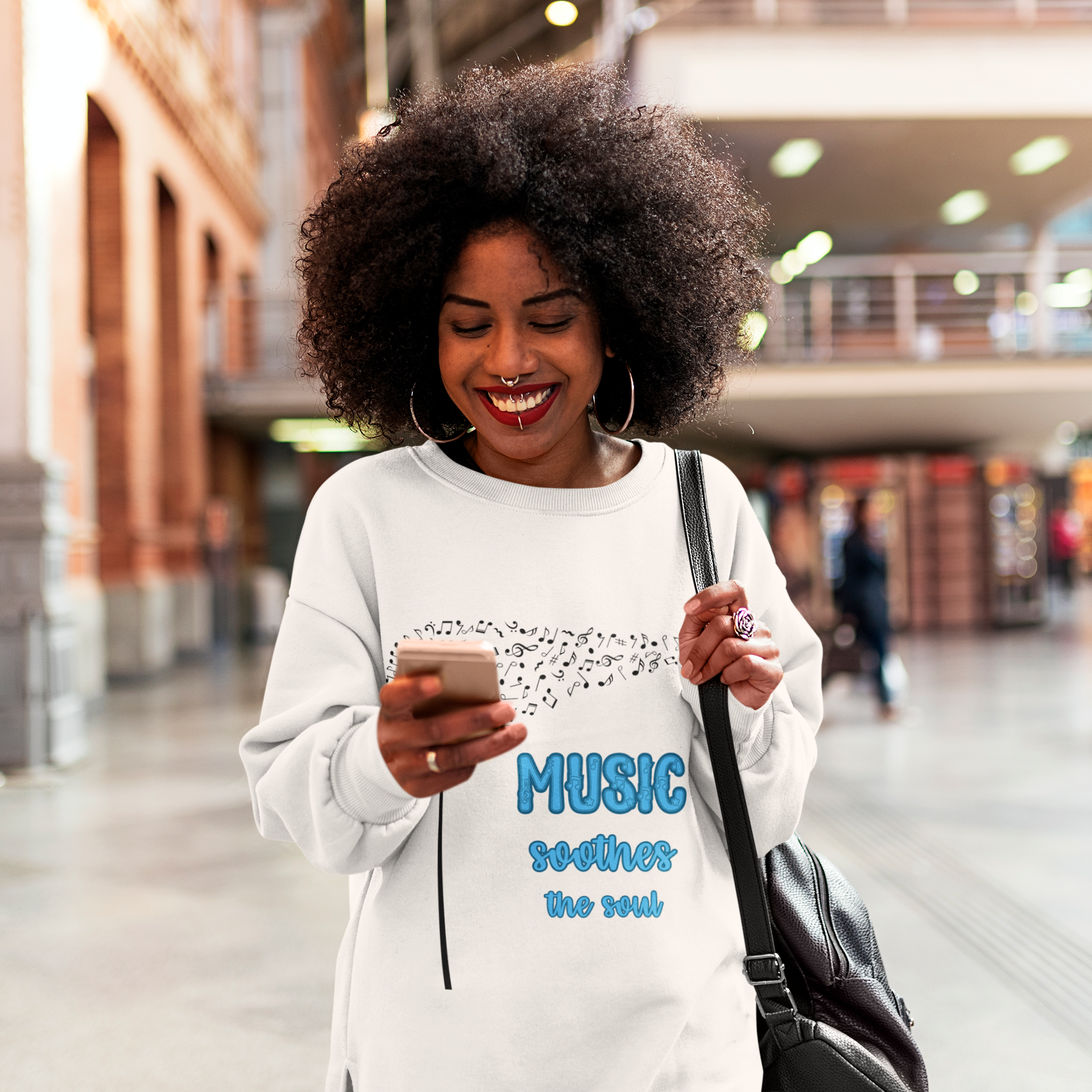 Music Soothes Sweatshirt - Image 3