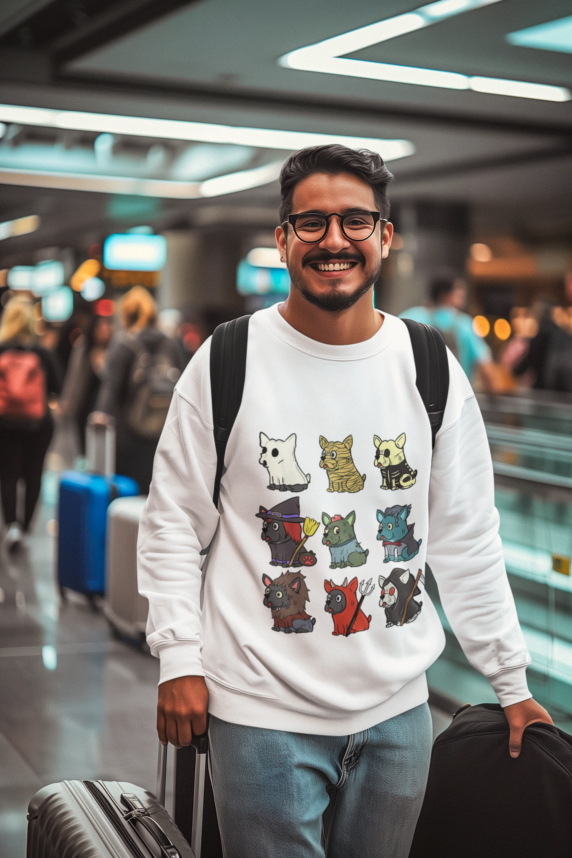 Halloween Dog Costume Sweatshirt - Image 3