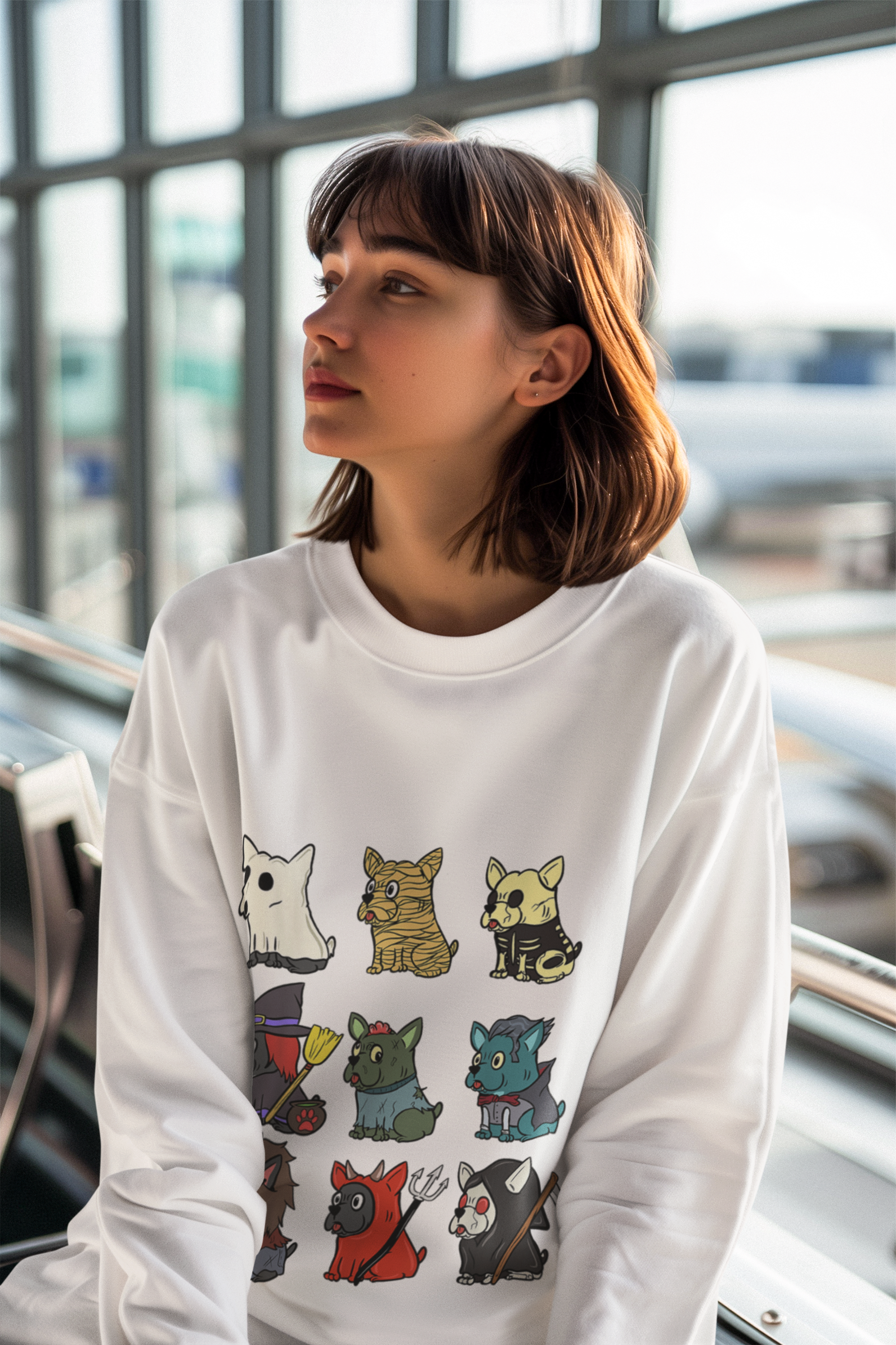 Halloween Dog Costume Sweatshirt - Image 2