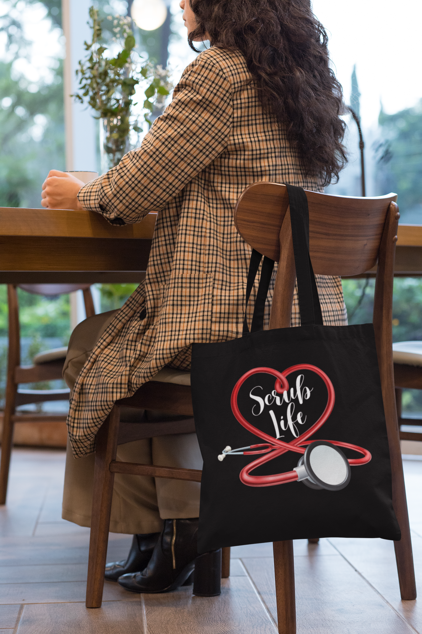 scrub life tote