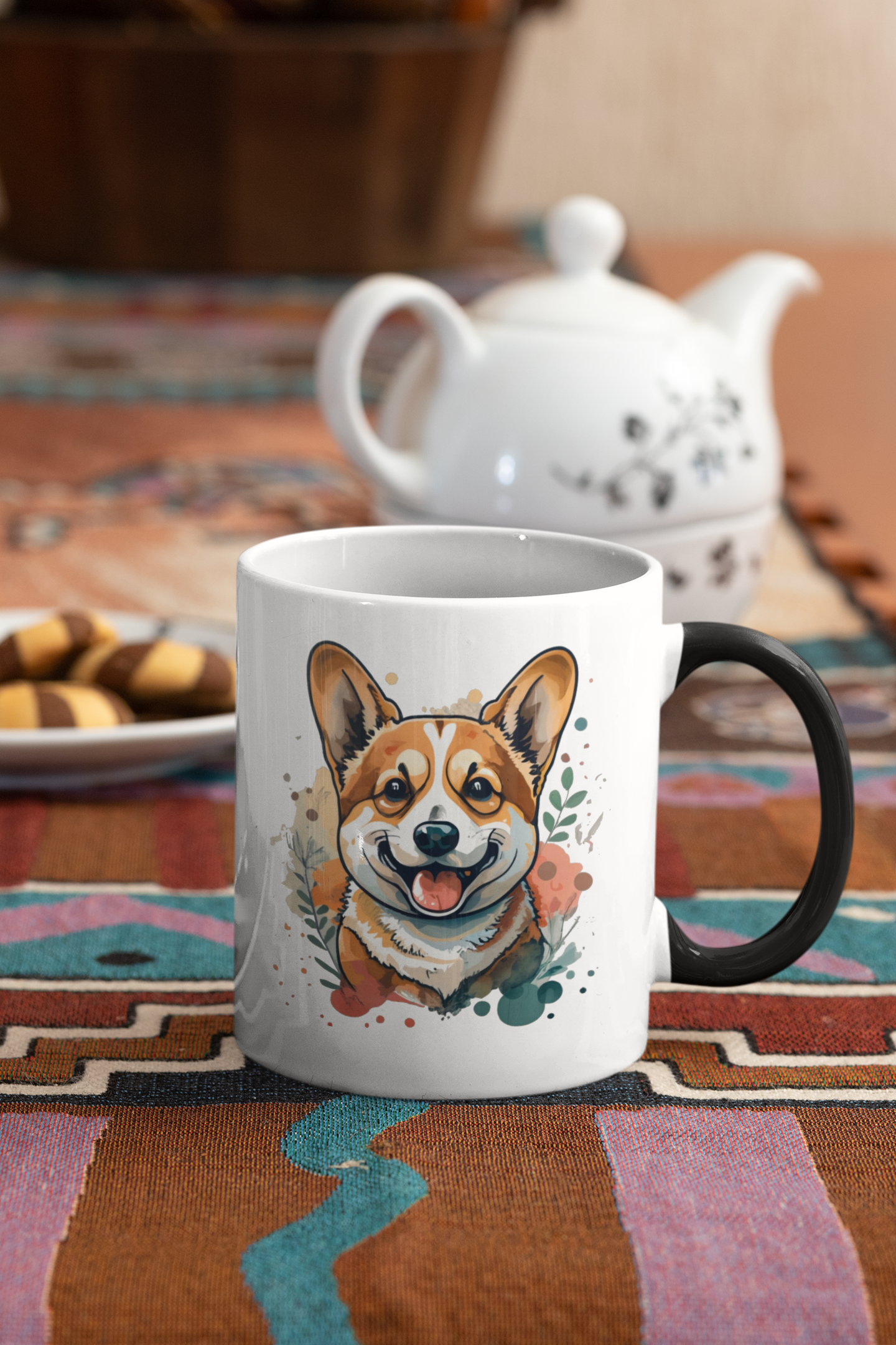 Watercolor Corgi Magic Mug