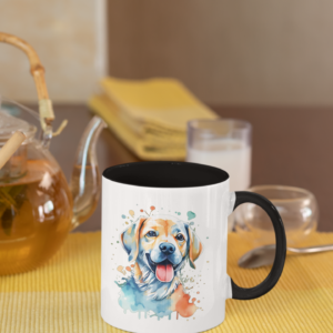 Watercolor Golden Labrador Magic Mug
