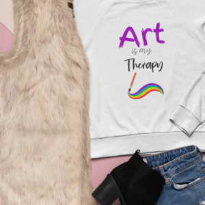 Art is my Therapy Sweatshirt