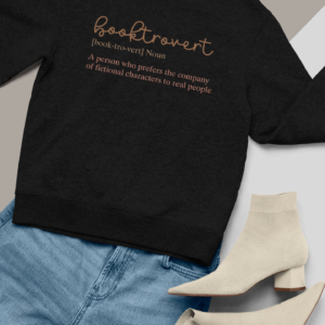 Booktrovert Definition Sweatshirt