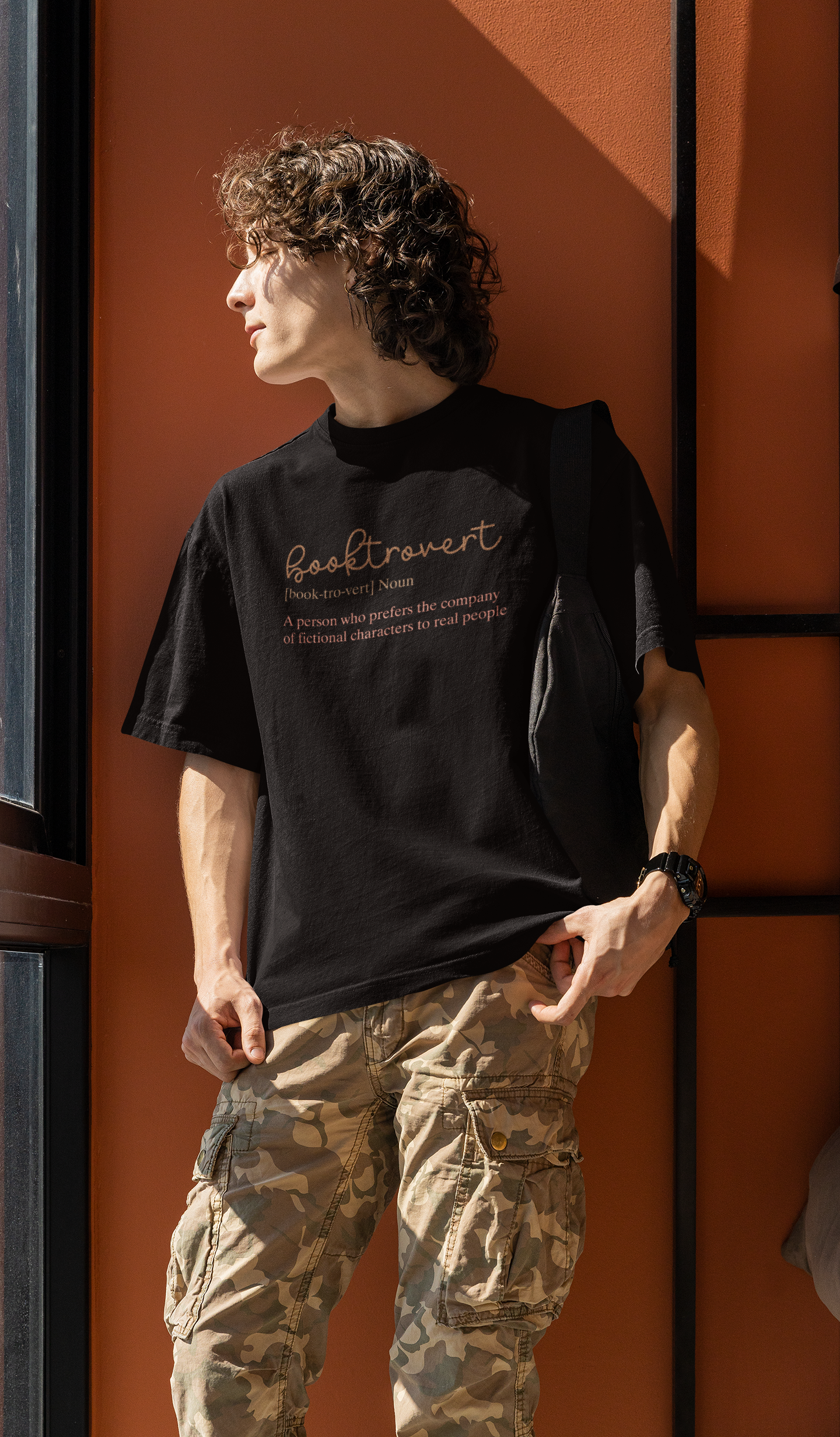 Booktrovert Definition T-shirt - Image 2