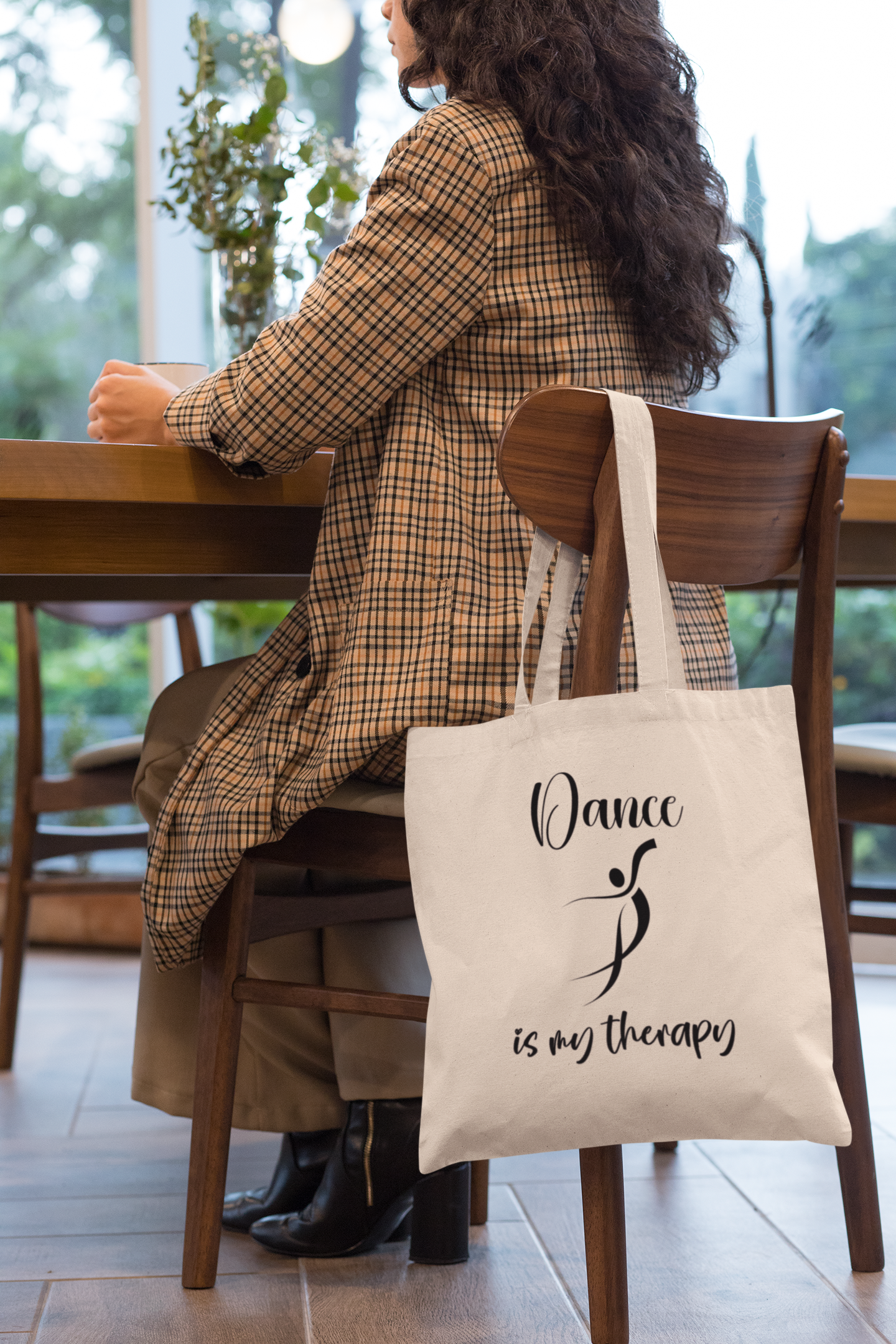 Dance is my Therapy Tote Bag - Image 2