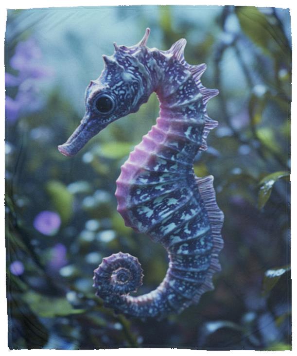Seahorse Plush Fleece Blanket