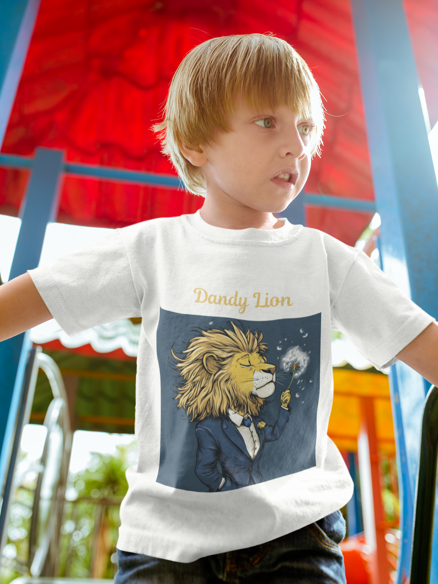 Dandy Lion Toddler Tee - Image 2