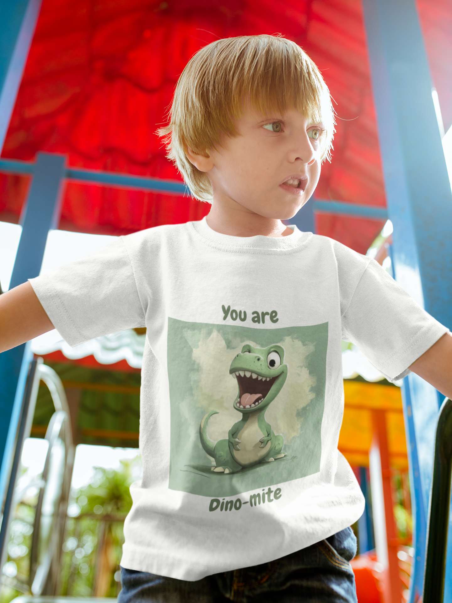 Dino-mite Toddler Tee - Image 2