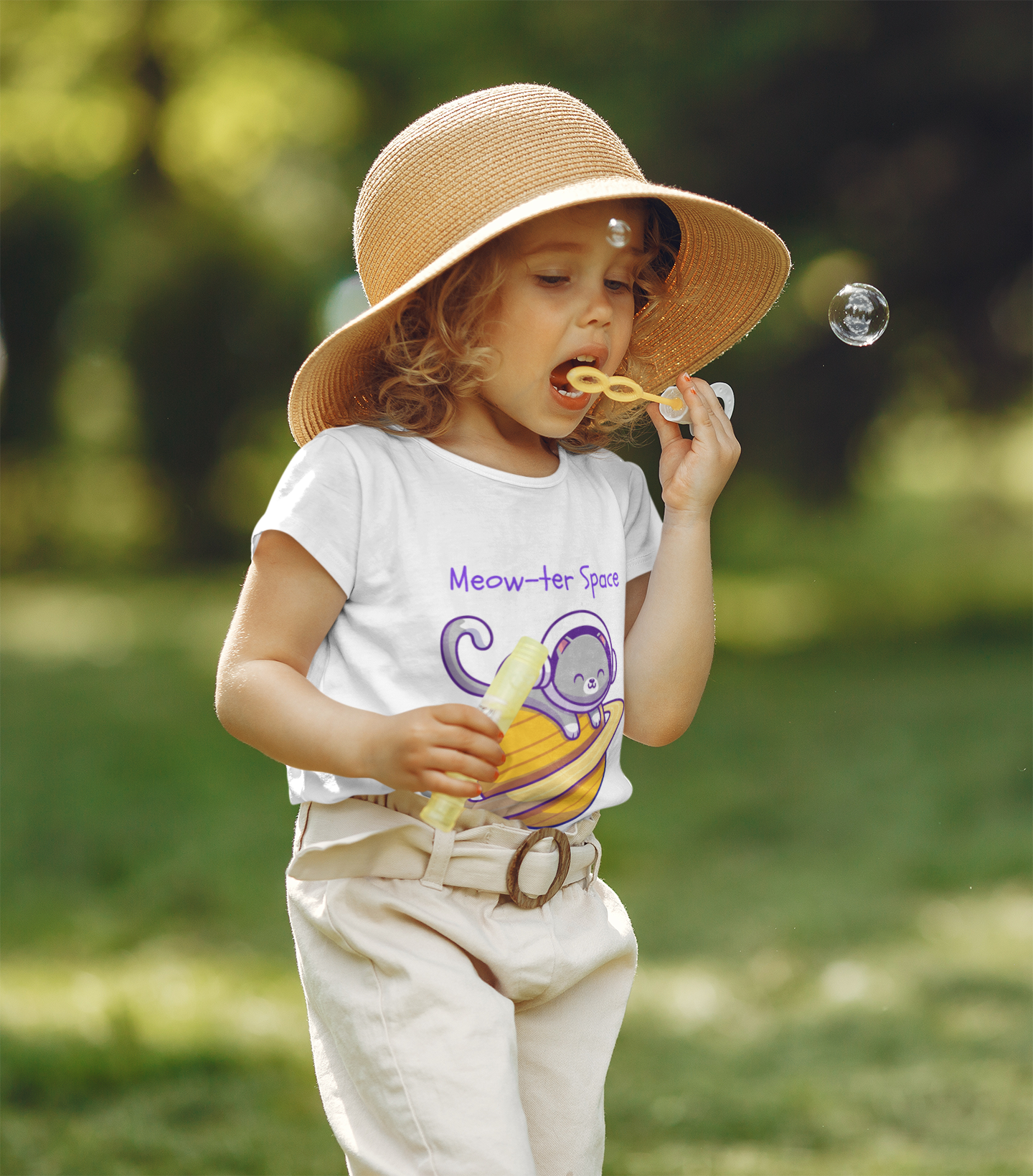 Meow-ter Space Explorer Toddler Tee - Image 3