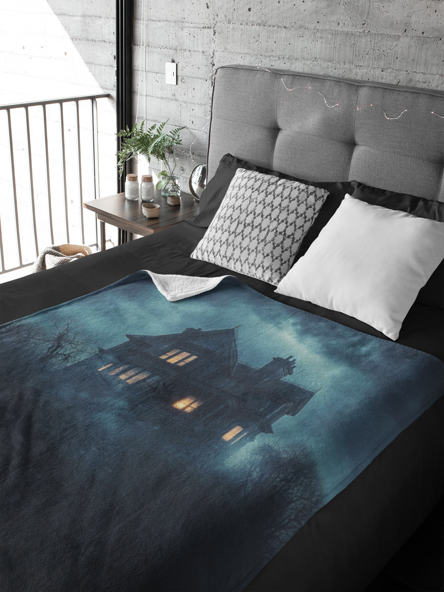 Mystery House Fleece Blanket - Image 2