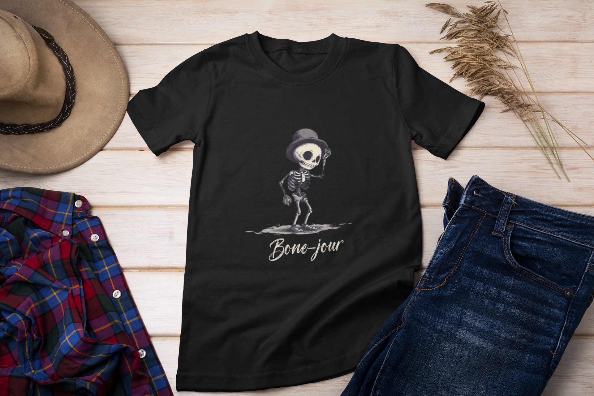 Bone-Jour T-shirt