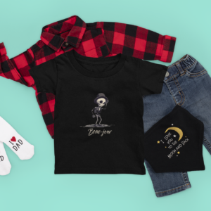 Bone-Jour Toddler Tee