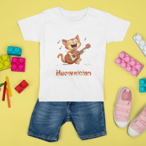 Meowsician Toddler Tee
