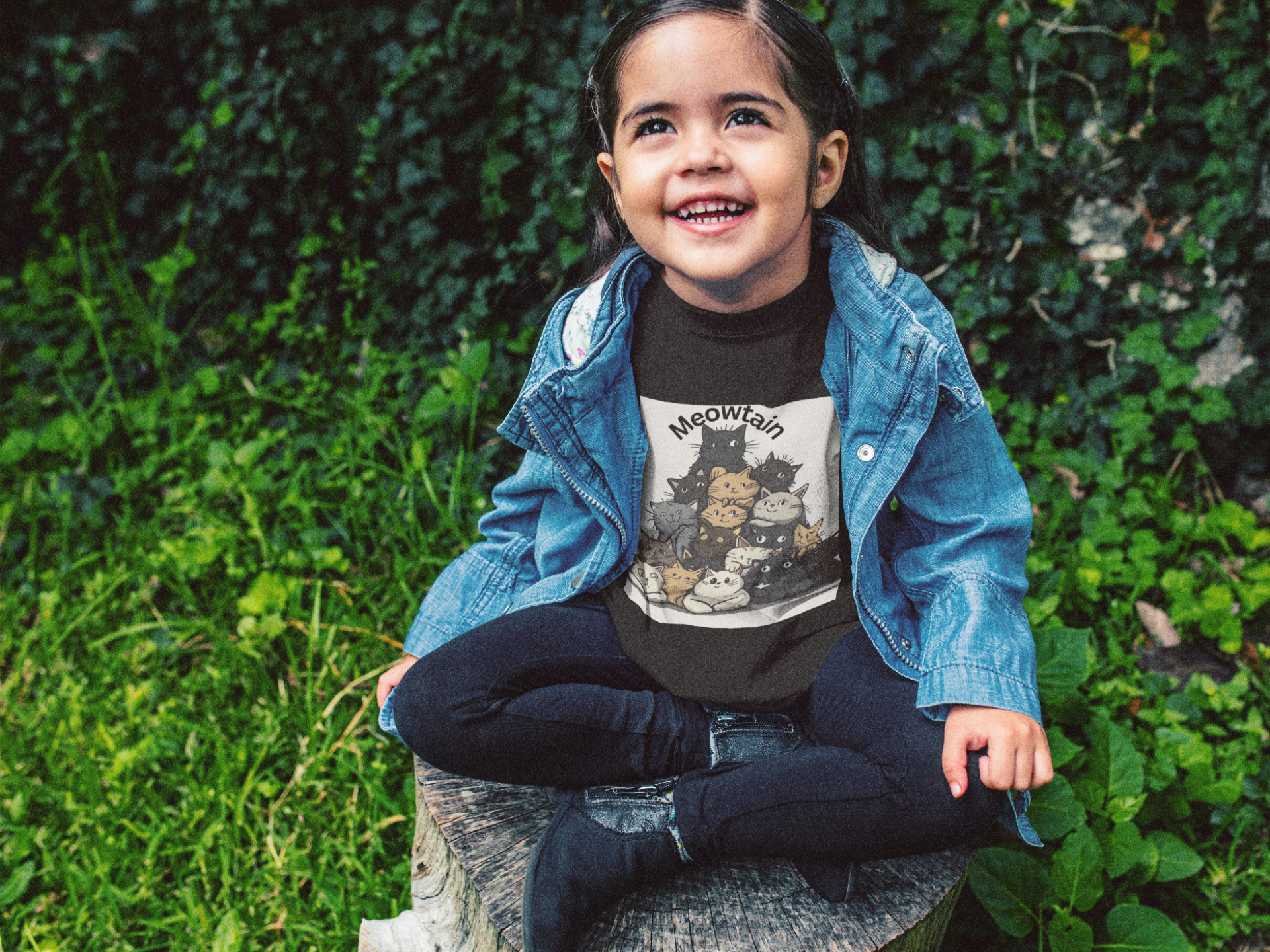 Meowtain Toddler Tee - Image 2