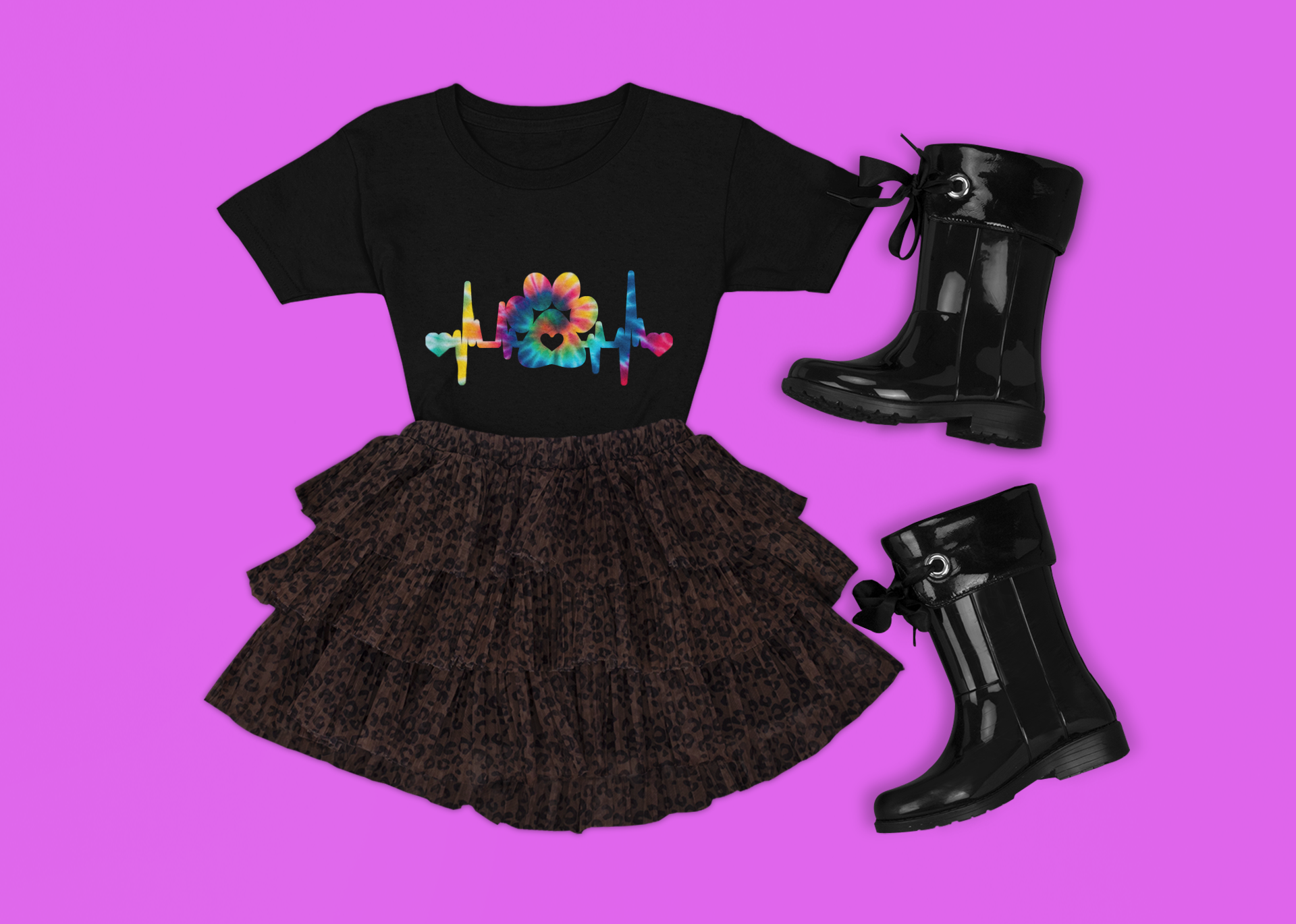 Paw Heartbeat Toddler Tee