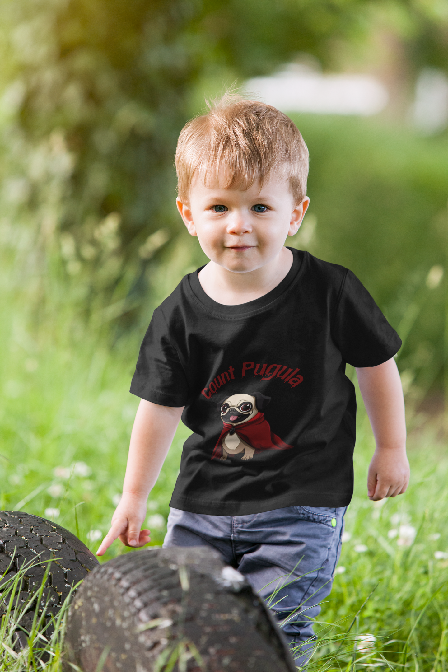 Count Pugula Toddler Tee - Image 2