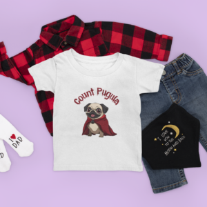 Count Pugula Toddler Tee
