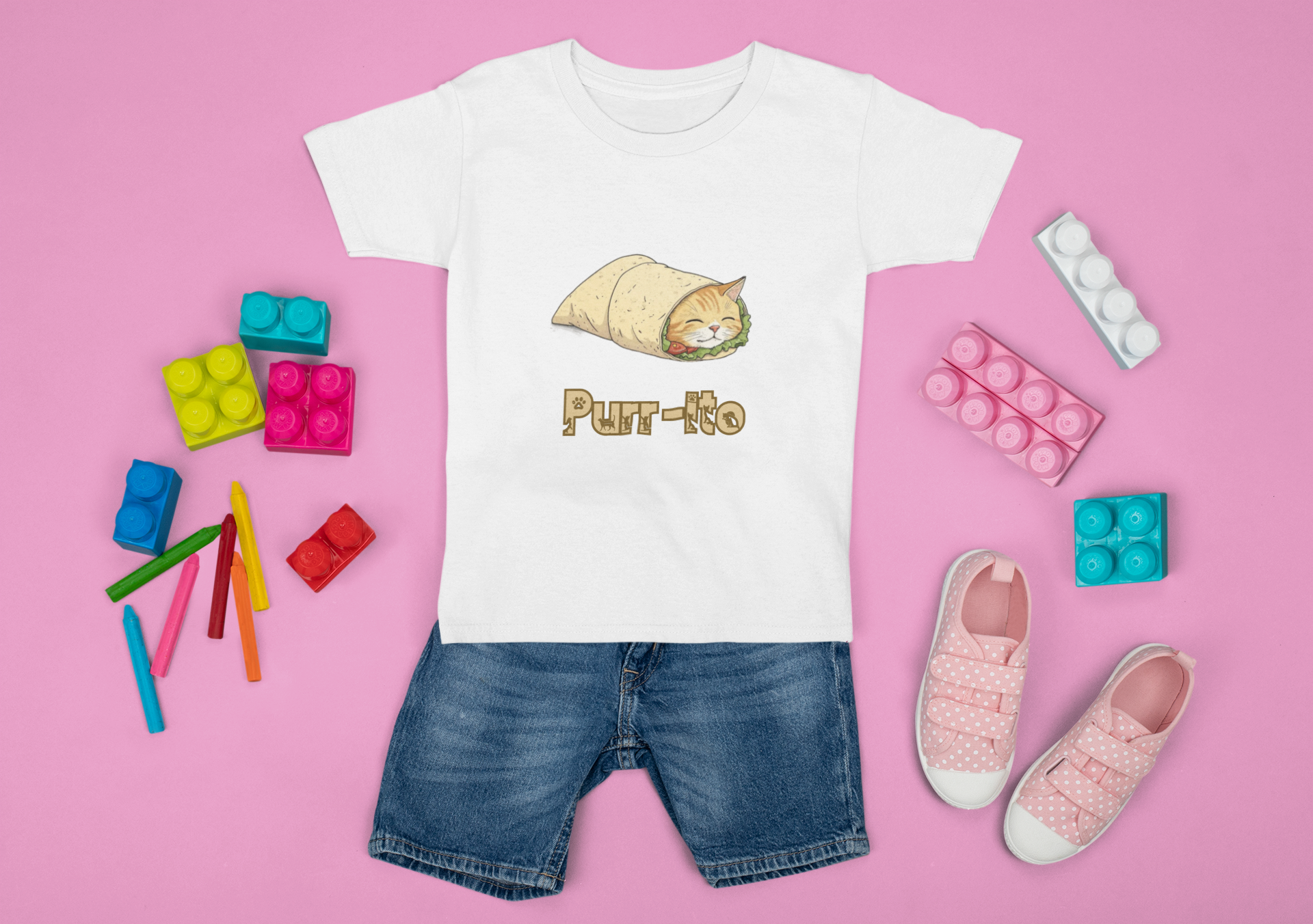 Purr-ito tshirt