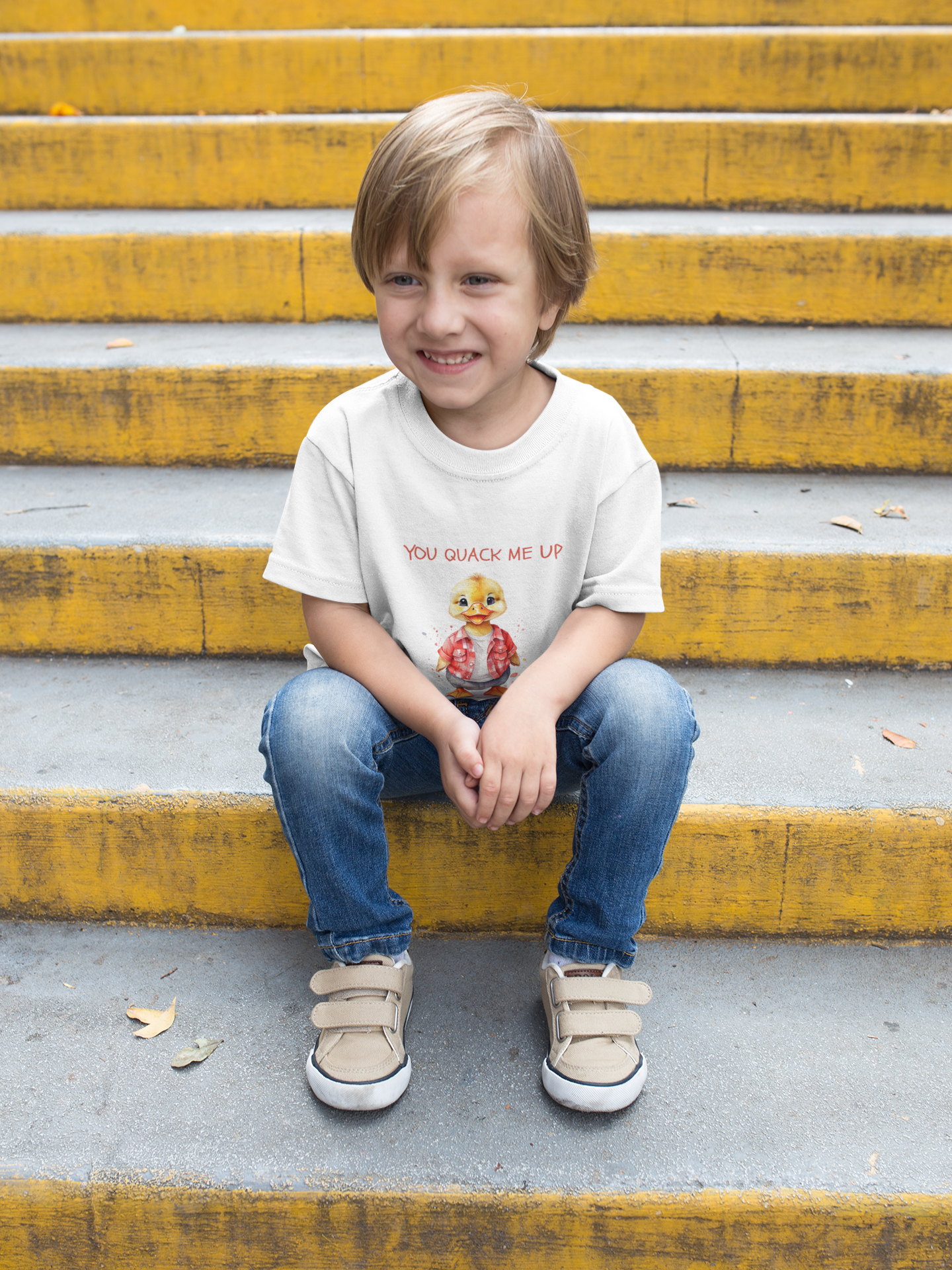 You Quack Me Up Toddler Tee - Image 3