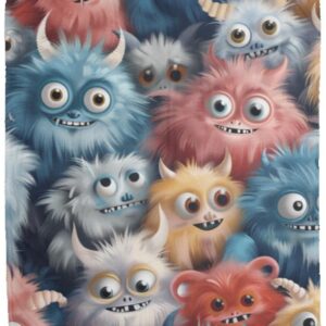 Cuddly Monster Fleece Blanket