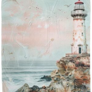 Lighthouse Fleece Blanket
