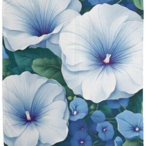 Morning Glories Fleece Blanket