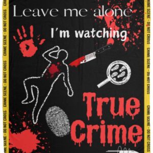 True Crime Binge Blanket